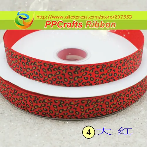 PPCrafts лента 1,5 дюймов 38 мм леопардовая лента с животным принтом для волос аксессуары