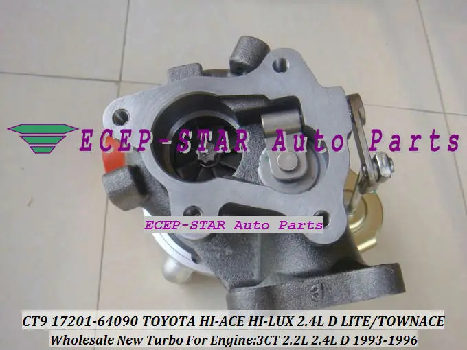 Турбо патрон КЗПЧ ядро CT9 17201-64090 17201 64090 турбина для TOYOTA Lite Liteace Townace 3CTE 3CT 3C-TE 3C-T 2.2L