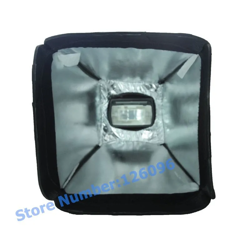 23x23 см мини Softbox диффузор для вспышки Speedlight Canon Nikon Sigma Metz sony