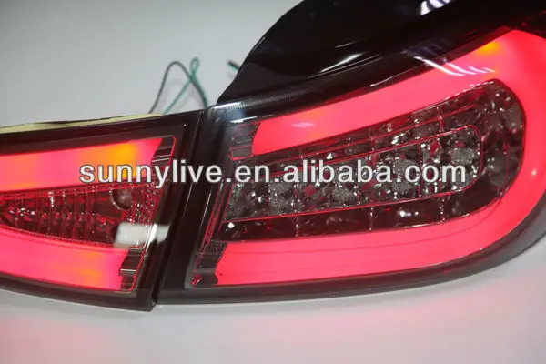 Elantra светодиодный задний фонарь для hyundai All Smoke черный цвет 2012-13 год черный WH