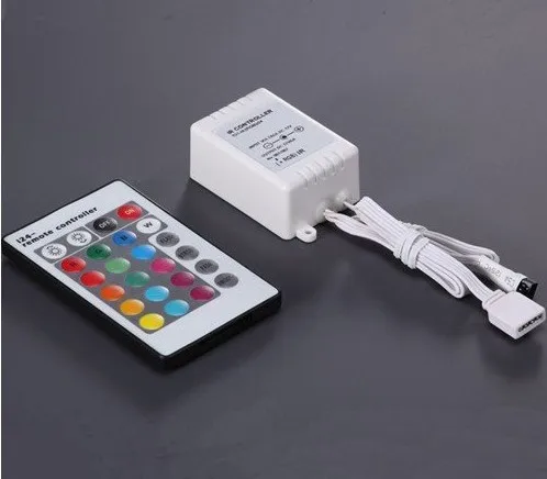 10 шт. 12 В Светодиодные ленты s Беспроводной ИК-пульт ИК RGB Светодиодные ленты 24 клавиши ИК пульт дистанционного управления для 5050
