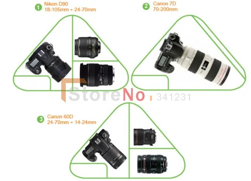 Водонепроницаемый Посланник Камера Сумка видео чехол для Canon 5D2 5D3 5d4 1D 1dx 60D для Nikon D800 d500 D4 4S D610