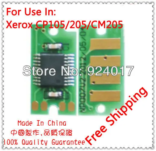 Для Xerox CT201591 CT201592 CT201593 CT201594 тонера чип, для принтера Xerox Тонер-чип CP105 CP205 CM205 чип картриджа