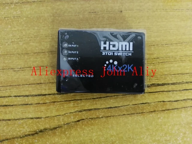 Практичный мини 3 переключатель порта HDMI 3x1 HDMI коммутатор 3 вход 1 выход разветвитель HDMI порт для HDTV 1080 P видео