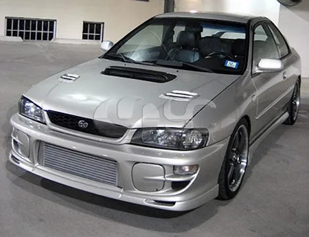 STI стиль карбоновый капюшон Совок подходит для 1998-2000 Subaru Impreza WRX 6th GC8