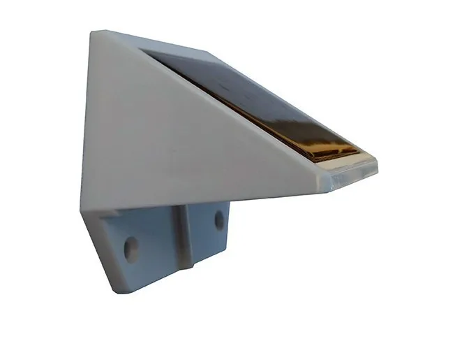 Painel de Energia Levou ao ar Caminho da Lâmpada Solar de 4 Novo Solar Livre Levou Cerca Gutter Jardim Parede Exterior Lobby Branco - Warm Luz 7 ar livre luz solar de 4 LEVOU