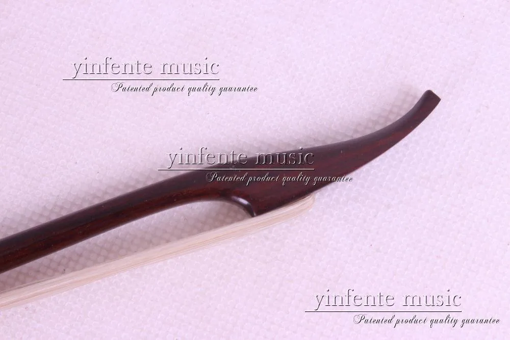 Snakewood 1 шт. 4/4 Скрипка Лук барокко белый конский хвост прямой #8 + + +