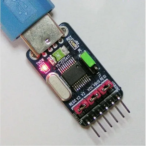 USB к I2C IIC UART ttl адаптер конвертер Модуль датчика