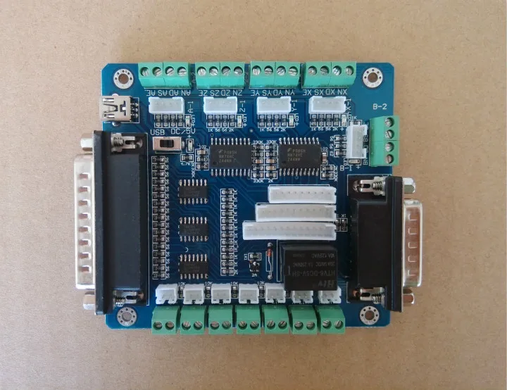 MACH3 гравировальный станок интерфейсная плата 5 с одноосным шаговым двигателем плата управления CNC плата интерфейса