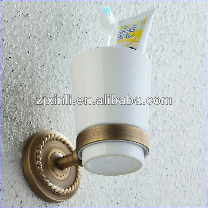 X16002-роскошная настенная бронзовая отделка держать полотенец для ванной набор включая кольца бумажные полотенца держатель мыла и стакан