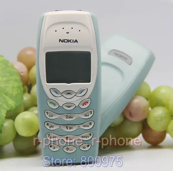 NOKIA 3410 мобильный телефон разблокированный отремонтированный дешевый телефон