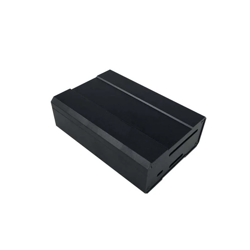 Raspberry Pi 3 Model B черный алюминий случае щепка алюминиевый корпус коробки крышка в виде ракушки для RPI 3
