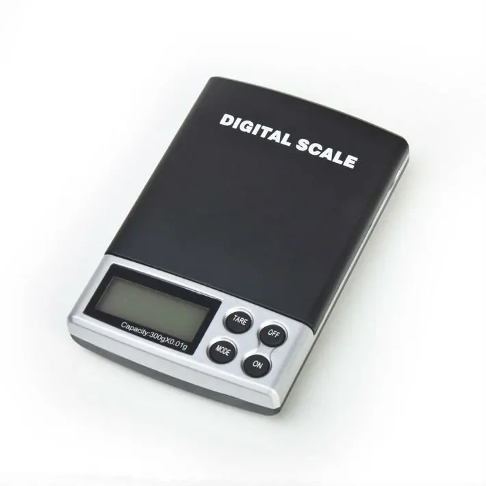 Мини-цифровые весы для ювелирных изделий, высокоточные карманные граммы, весы для перезарядки 300 г/0,01 г с ЖК-подсветкой скидка 20