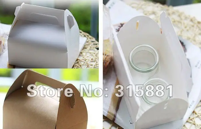 Торт Коробки, печенье Коробки для партии 14 см x 9 см x 13.5 см 50 шт./лот