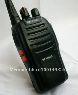 BAOFENG BF-666S UHF: 400-470 МГц профессиональная портативная двухсторонняя рация Baofeng BF 666S рация