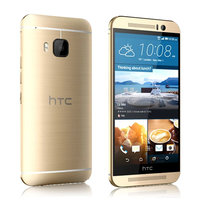 Разблокированный htc один M9 смартфон 20MP Камера 3 ГБ+ 32G Android WI-FI gps 5," 4 аппарат не привязан к оператору сотовой связи Восстановленное