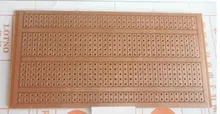 Free Shipping!! 4pcs Even straight hole / Universal plate 5 * 10 2-3-5 tunnel board / breadboard /Electronic Component