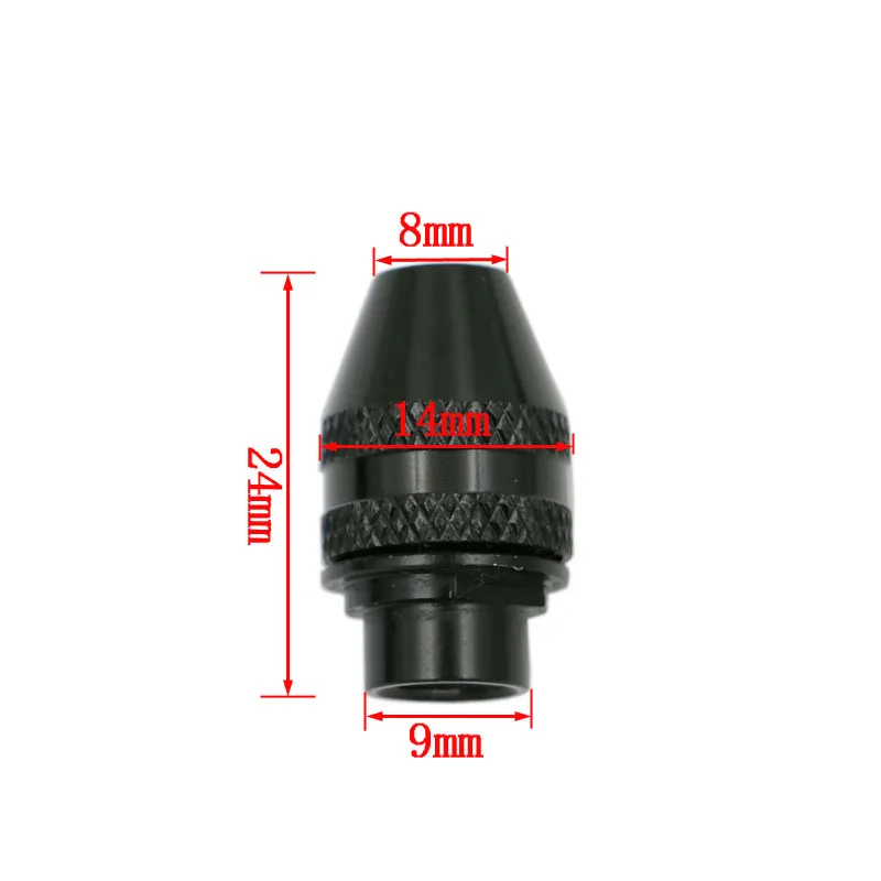 Быстрозажимные сверлильные патроны с резьбой 9/3"-40 для Dremel 4000 400 3000 8200 шлифовальный станок роторный инструмент 0,4-3,4 мм быстрая замена долота гибкий вал