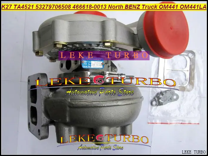 K27 TA4521 53279706508 466618-0013 Turbo Turbine for North BENZ Truck bus OM441 OM441LA engine 10.96L Turbocharger (2)
