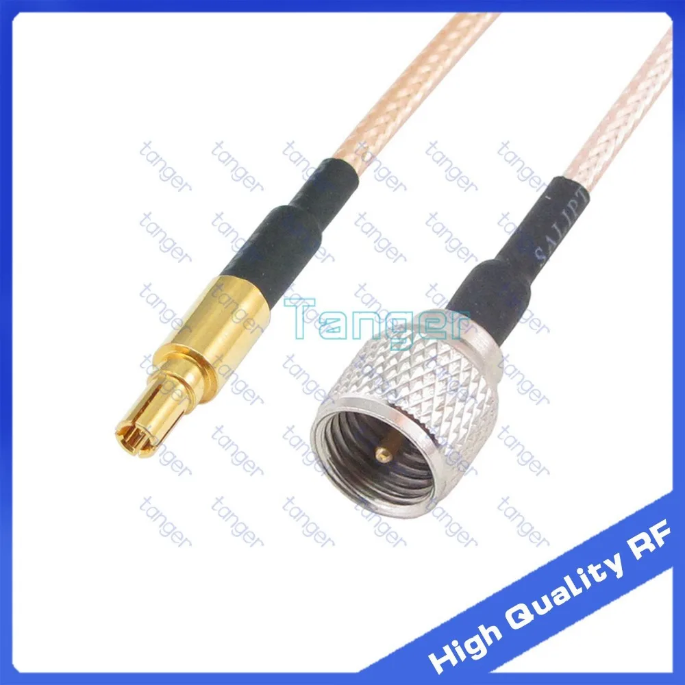 

High Quality 6inch CRC9 male plug to mini UHF male with RG-316 RF Coaxial Pigtail Jumper cable 6" 15cm Tanger RF cables