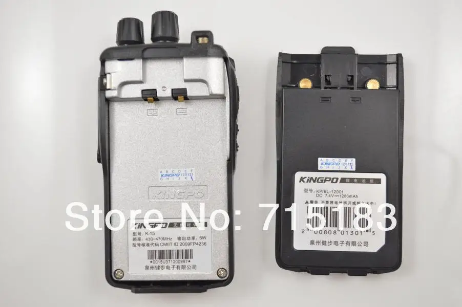 2013 Новое поступление K-15 16CH 5 W UHF 430-470 MHz Портативное двухстороннее радио