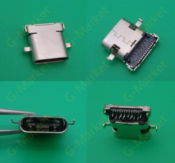

5X High speed data interface micro 3.1 usb DIY Type-C USB 3.1 Type C mother Socket Connector Charge Dock port Plug