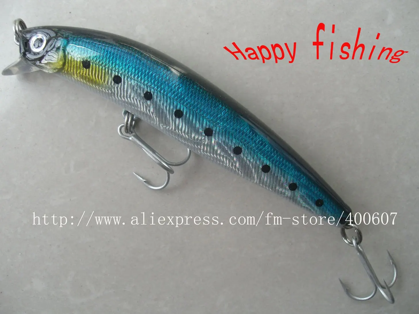Bass Terminator  Minnow Plastic  Fishing Lure(M100F) Enjoy Retail Convenienc at Wholesale Price