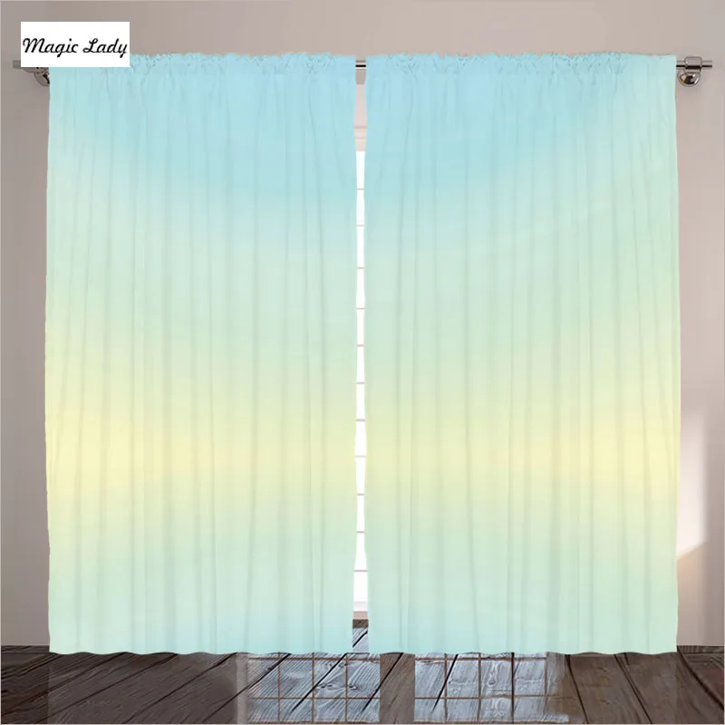 Decoration Accessories Curtains Living Room Bedroom Teal