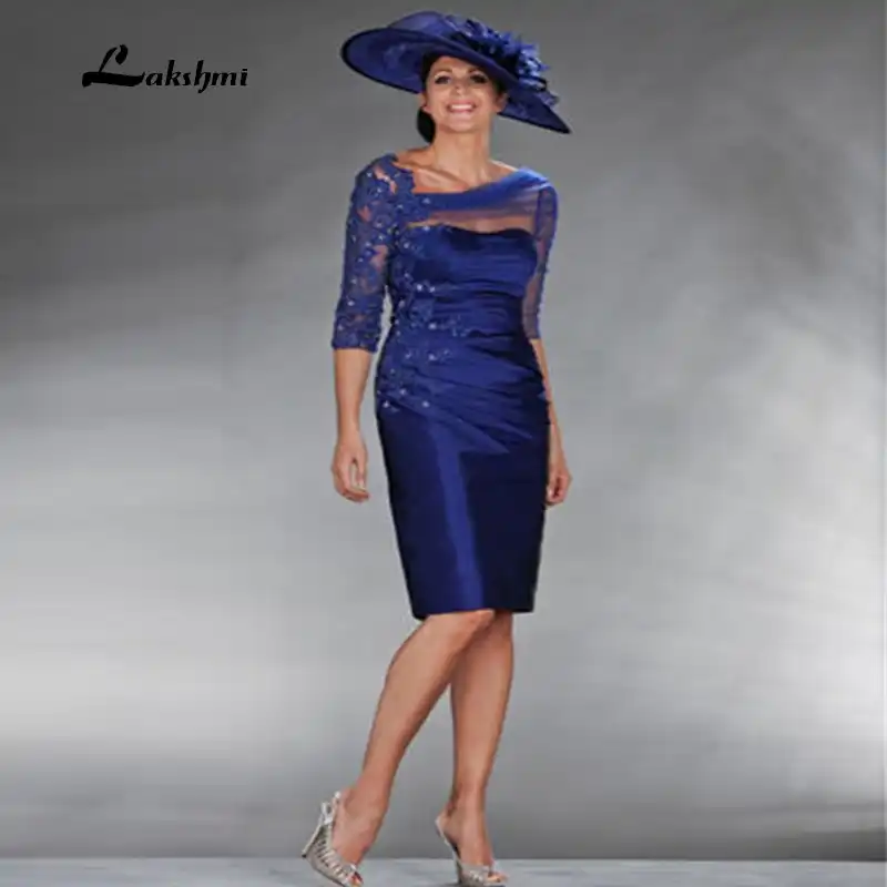 royal blue mother of the groom dress