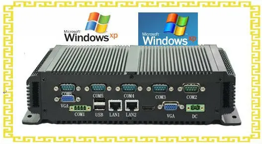 Прочный промышленный PCwith 4* USB и 4* COM(lbox-2550