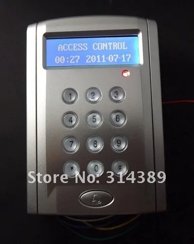 Сетевые JS268 EM4100 карты 2500 пользователей RS485, WG считыватели может быть продлен Wiegand26 выход, считыватель lcd контроллер доступа