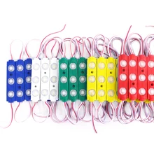 100 шт./лот 3 светодиодный s светодиодный модуль ввода smd5730 объектив 160 градусов 12 Вт водостойкый LED постоянный ток рекламируя светлую