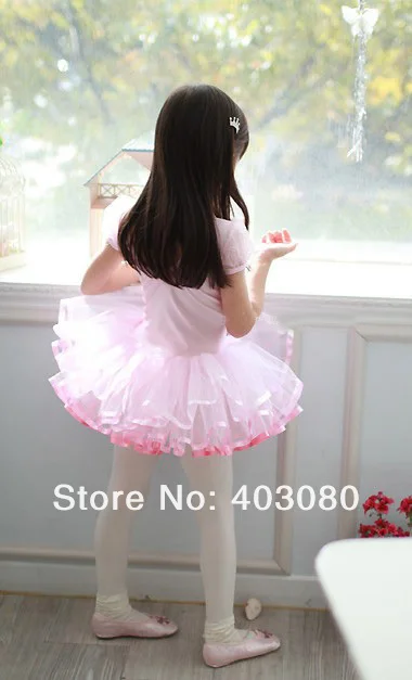 Лидер продаж, розовая юбка-балетная юбка для девочек детское платье для детей от 3 до 8 лет детская юбка-пачка