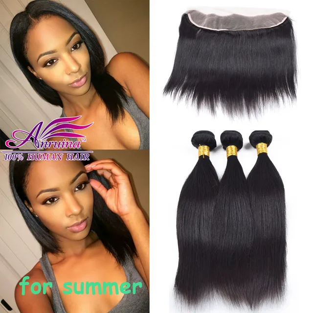 True Glory Hair Peruvian Straight Virgin Full Frontal Lace True Glory Hair Peruvian Straight Virgin Full Frontal Lace Closure 13x4 With Bundles Top Puruvian