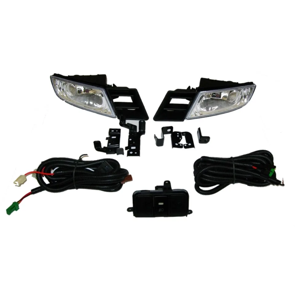 Для Honda Civic 4D 2006-2008 Комплект противотуманных фар с проводами и кнопкой(DLAA HD159