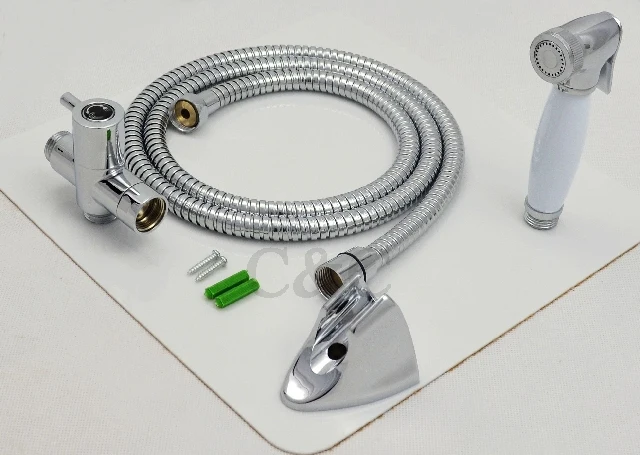 G1/2, G7/8, G3/4, m18x1.5l дополнительно Латунь Т-адаптер Ручной Биде Туалет Shattaf Комплект распылителя Насадки для душа комплект a2004st