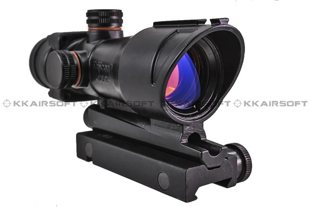 ACOG красный точечный прицел охотничий прицел страйкбол 1x32 красный точечный прицел