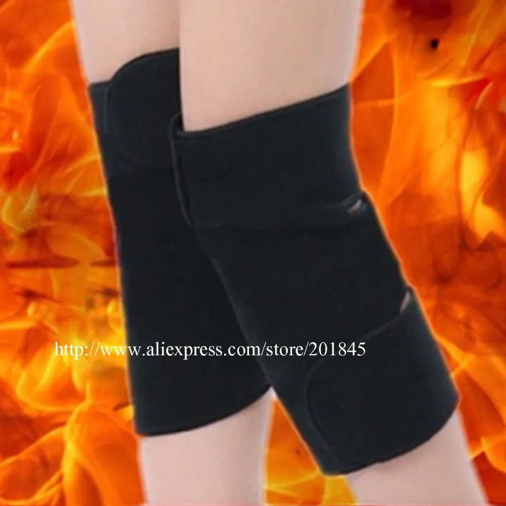 

20Pcs Adjustable Tourmaline self heating kneepad Hight Quality Cloth Magnetic Therapy knee support tourmaline