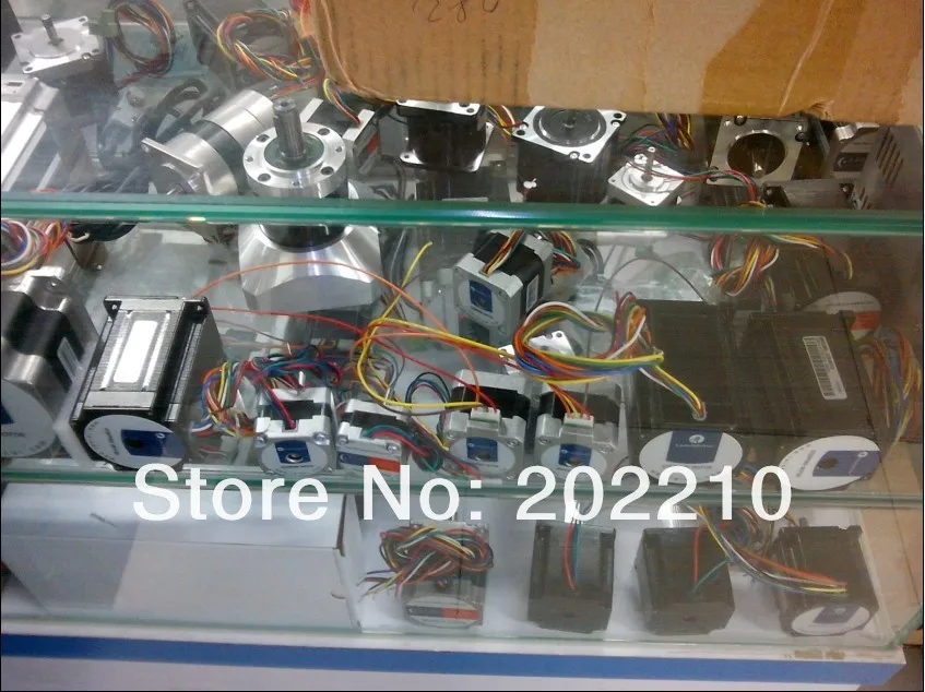 Leadshine ЧПУ шагомерная система привода DM422C+ шаговый двигатель 42HS03 nema17 из 0.3NM Набор Высокая производительность партия
