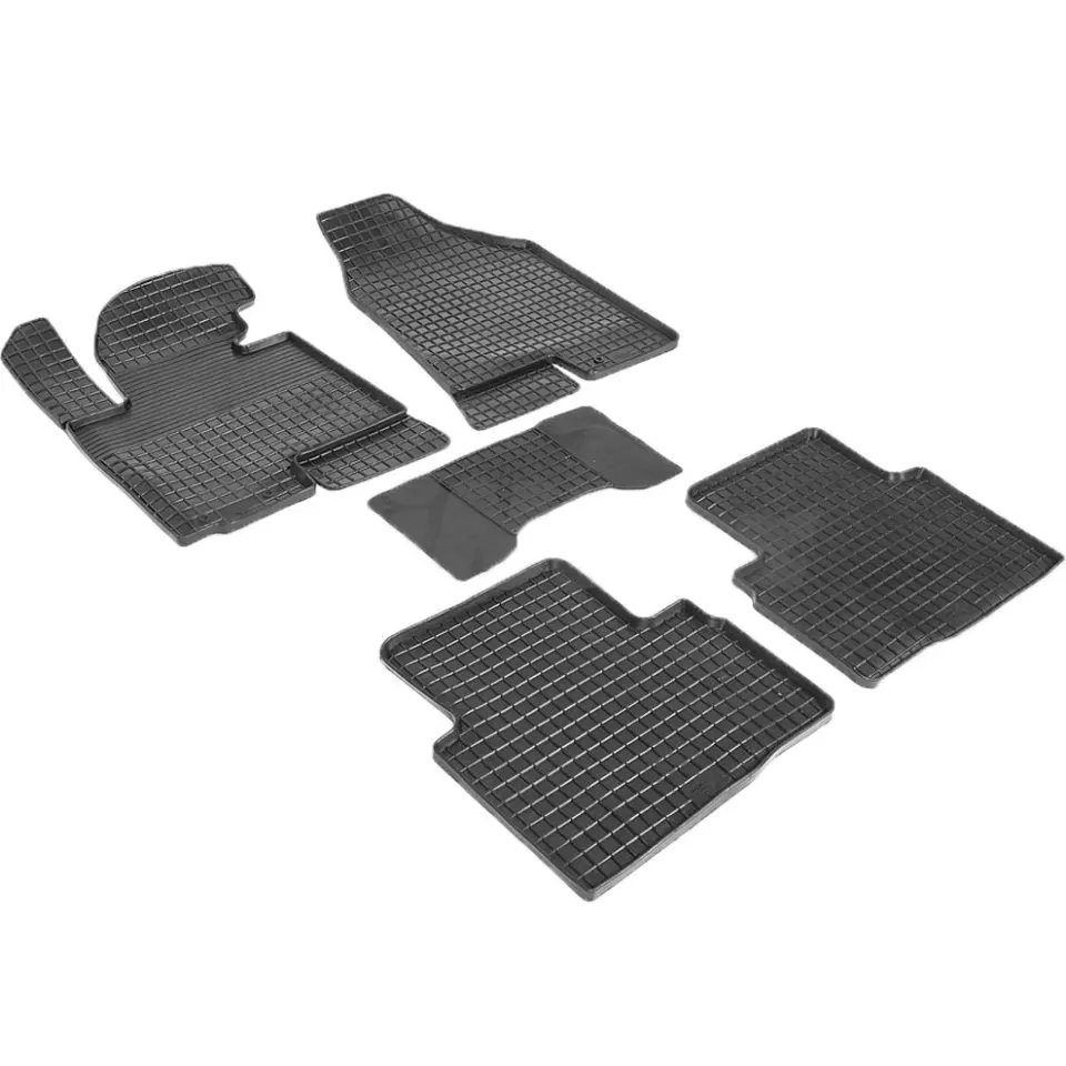 Rubber Grid Floor Mats For Kia Sportage Iii 2010 2011 2012 2013 2014