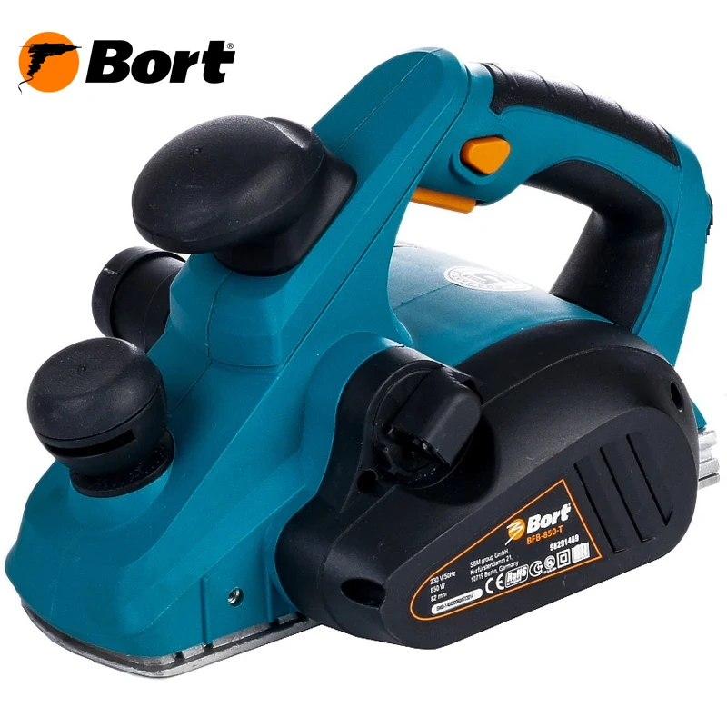 Рубанок электрический Bort BFB 850 T(возможность стационарной установки выборка