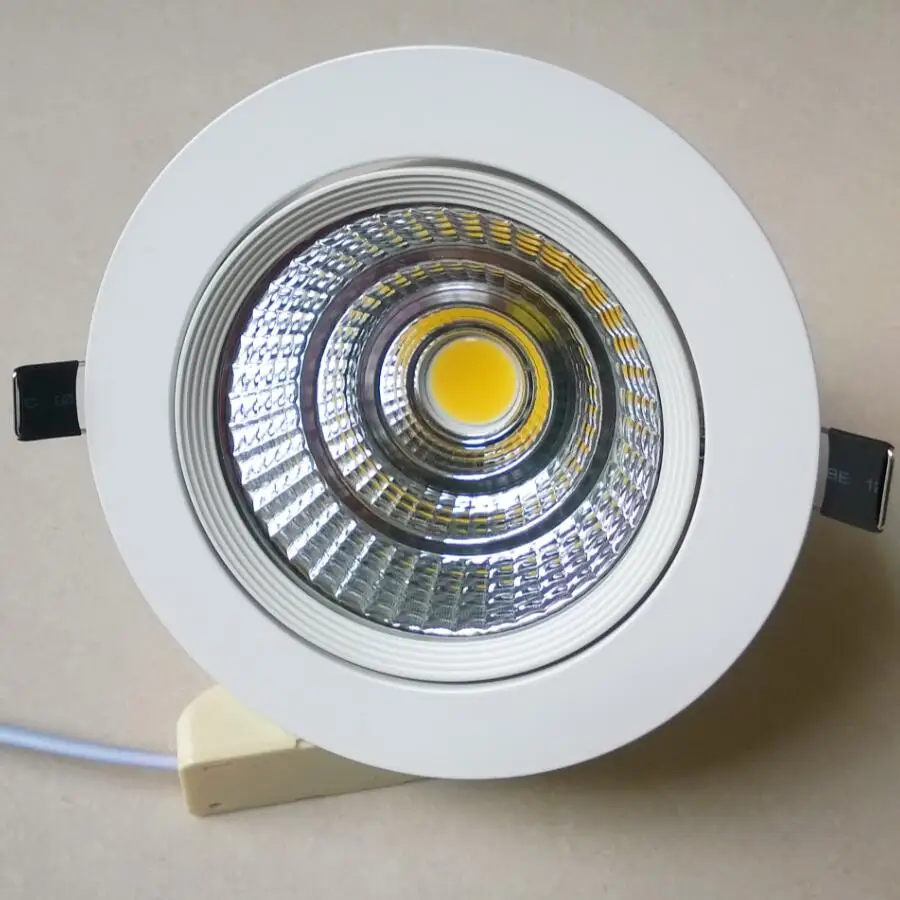 New Dimmable Recessed LED downlight COB 3W 5W 7W 15W 20W dimming LED