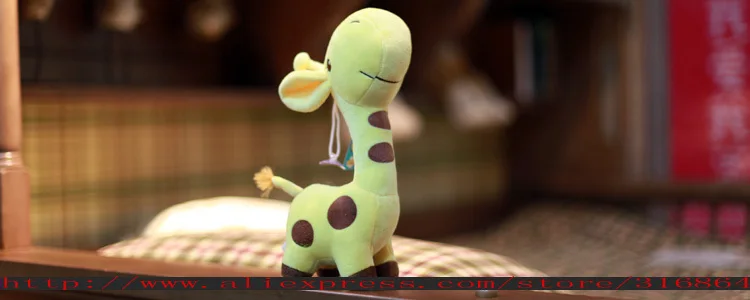 И розничная Жираф Сика игрушечный олень плюшевые игрушки 25 см маленький размер 5 шт./партия
