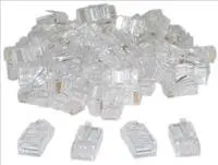 Free Shipping+1000 RJ-45 RJ45 CAT5 Modular Plug Network Connector+wholesales