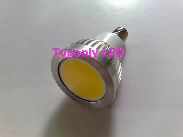 3 Вт COB E14 Spotlight 220 В, цвет белый 250-280lm, гарантия 2 года, 30 шт./лот Оптовая и розничная продажа! FedEx, DHL, EMS бесплатная доставка