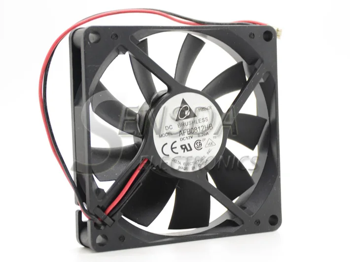 Для delta AFB0812HB 8015 DC 12V 0.20A 2 Линейный Инвертор Вентилятор охлаждения