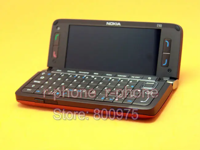 NOKIA E90 мобильный телефон 3g gps Wifi 3.2MP Bluetooth смартфон красный и подарок