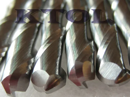 5 шт. 6*42 мм 2 Флейта мяч Nosed Endmill фрезы, карбида гравировальные инструменты для 3D резьба по дереву