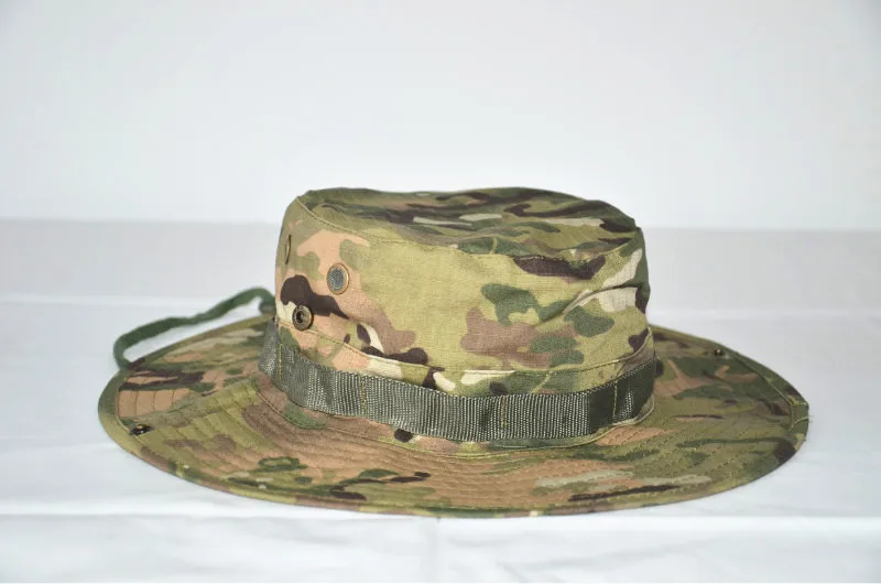 Free Shipping Multicam CP Military Hat Wide Brim Bucket Army Hat