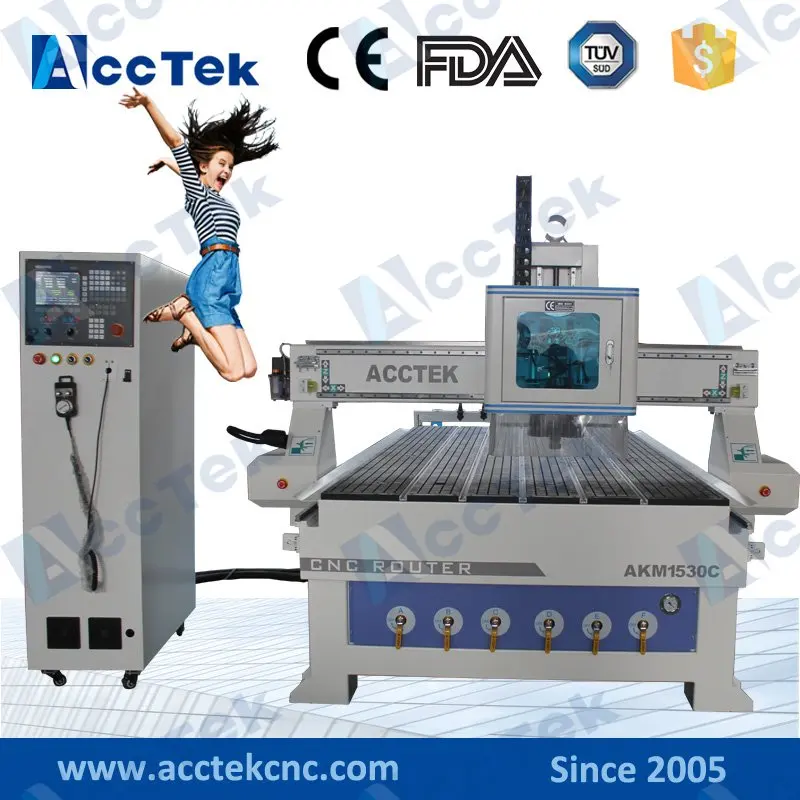 AccTek 3d гравюра автоматической смены инструмента ЧПУ резьба машины с УВД